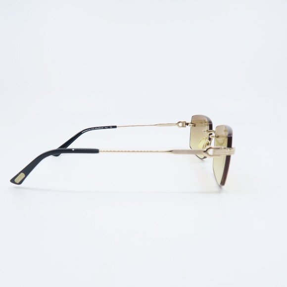 Paul Vosheront PV 635S C1 23KGP Gold/Brown Gradient, Rimless, New Sunglasses. - Picture 8 of 11